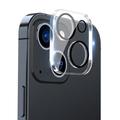 iPhone 13/13 Mini Kamera-Objektiv Gehärtetes Glas Schutz - 2 Stk. - Schwarz