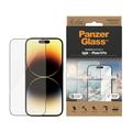 iPhone 14 Pro PanzerGlass Ultra-Wide Fit Anti-Reflective EasyAligner Panzerglas - Schwarz Rand