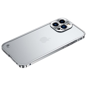 iPhone 13 Pro Max Metall Bumper mit Kunststoffrückseite