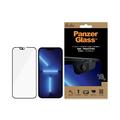 iPhone 13 Pro Max PanzerGlass Case Friendly CamSlider Panzerglas - Schwarz Rand