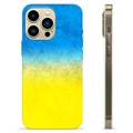 iPhone 13 Pro Max TPU Hülle Ukrainische Flagge - Zweifarbig