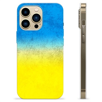 iPhone 13 Pro Max TPU Hülle Ukrainische Flagge - Zweifarbig