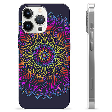 iPhone 13 Pro TPU Hülle - Buntes Mandala