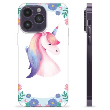 iPhone 14 Pro Max TPU Hülle - Einhorn