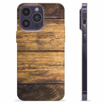 iPhone 14 Pro Max TPU Hülle - Holz