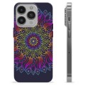 iPhone 14 Pro TPU Hülle - Buntes Mandala