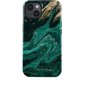 iPhone 15 Burga Tough Hybrid Hülle - Emerald Pool