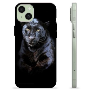 iPhone 15 Plus TPU Hülle - Schwarzer Panther