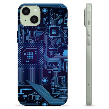 iPhone 15 Plus TPU Hülle - Leiterplatte