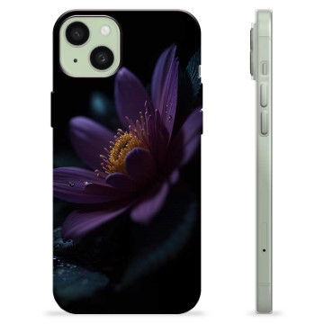 iPhone 15 Plus TPU Hülle - Tiefes Lila