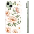 iPhone 15 Plus TPU Hülle - Blumen