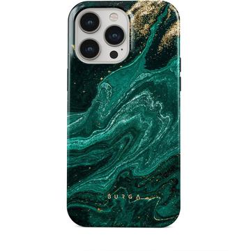 iPhone 15 Pro Burga Tough Hybrid Hülle - Emerald Pool