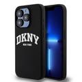 iPhone 15 Pro DKNY Liquid Silicone Arch Logo Case - MagSafe-kompatibel - Schwarz