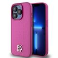 iPhone 15 Pro DKNY Repeat Pattern Stack Logo Case - MagSafe-kompatibel - Pink