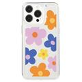 iPhone 15 Pro Fashion TPU Hülle - bunte Blumen