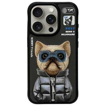 iPhone 15 Pro Max Nimmy Friends Cool&Cute 2.0 Hund hülle - Schwarz