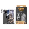 iPhone 15 Pro Max PanzerGlass 3-in-1 Schutzset - Durchsichtig