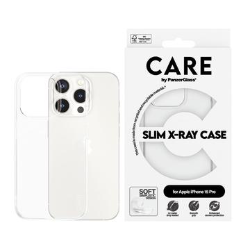 iPhone 15 Pro PanzerGlass Care Fashion Slim X-Ray Hülle - Durchsichtig