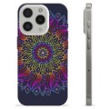 iPhone 15 Pro TPU Hülle - Buntes Mandala