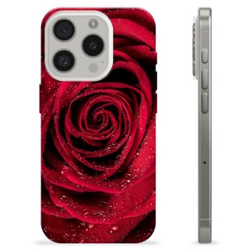 iPhone 15 Pro TPU Hülle - Rose