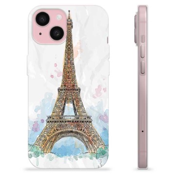 iPhone 15 TPU Hülle - Paris