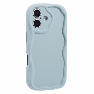 iPhone 16 Candy Color Wavy TPU Hülle