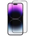 iPhone 16 Full Cover Panzerglas - Schwarz Rand