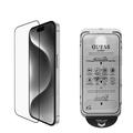 iPhone 16 Guess 2.5D Panzerglas - 9H - Schwarzer Rand