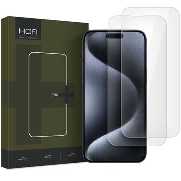 iPhone 16 Hofi Premium Pro+ Panzerglas - 2 Stk. - Durchsichtig