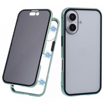 iPhone 16 Magnetisches Hülle mit Panzerglas - Privat