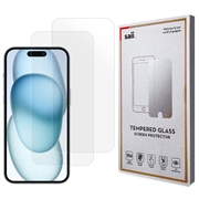 iPhone 16 Plus Saii 3D Premium Panzerglas - 2 Stk.