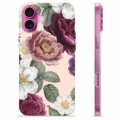 iPhone 16 Plus TPU Hülle - Romantische Blumen