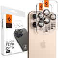 iPhone 16 Pro/16 Pro Max Spigen Glas.tR Ez Fit Optik Pro Kameraobjektiv Panzerglas - Desert Titan