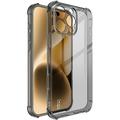 iPhone 16 Pro Max Imak Drop-Proof TPU Hülle - Durchsichtig Schwarz