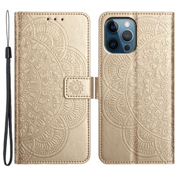 iPhone 16 Pro Max Mandala Serie Wallet Hülle