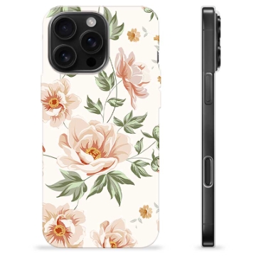 iPhone 16 Pro Max TPU Hülle - Blumen