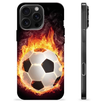 iPhone 16 Pro Max TPU Hülle - Fußball Flamme