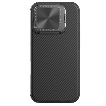 iPhone 16 Pro Nillkin CamShield Prop Hybrid Hülle - Schwarz