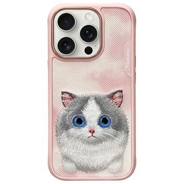 iPhone 16 Pro Nimmy Freunde Big Eyed Pet 2.0 Katze Hülle - rosa