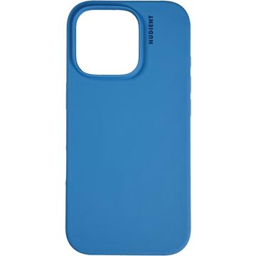 iPhone 16 Pro Nudient Base Silikonhülle - Blau