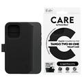 iPhone 16 Pro PanzerGlass Care Tango 2-in-1 Wallet Hülle - MagSafe-kompatibel - Schwarz