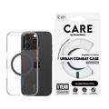 iPhone 16 Pro PanzerGlass Care Transparent Urban Combat Case - MagSafe-kompatibel - Blau