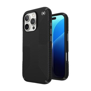 iPhone 16 Pro Speck Presidio2 Grip Hybrid Hülle - Schwarz