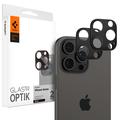 iPhone 16 Pro/16 Pro Max Spigen Optik.tR Kameraobjektiv Panzerglas - Schwarz