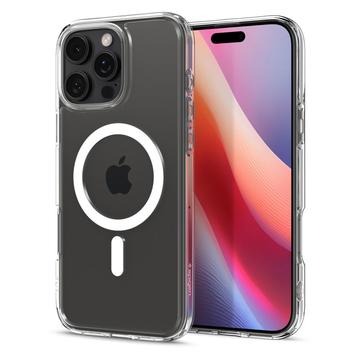 iPhone 16 Pro Spigen Ultra Hybrid Mag Hülle - Weiß / Durchsichtig