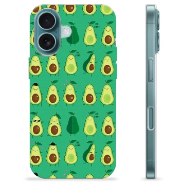 iPhone 16 TPU Hülle - Avocado Muster