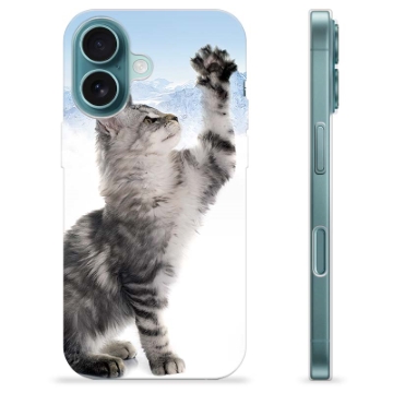 iPhone 16 TPU Hülle - Katze