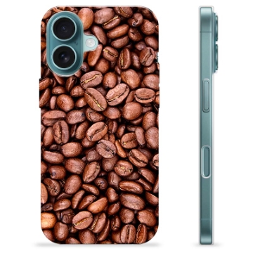 iPhone 16 TPU Hülle - Kaffeebohnen