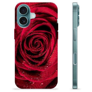 iPhone 16 TPU Hülle - Rose