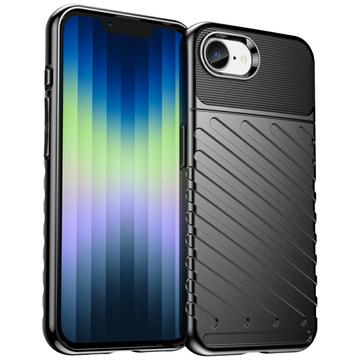 iPhone 16e Thunder Serie TPU Hülle - Schwarz